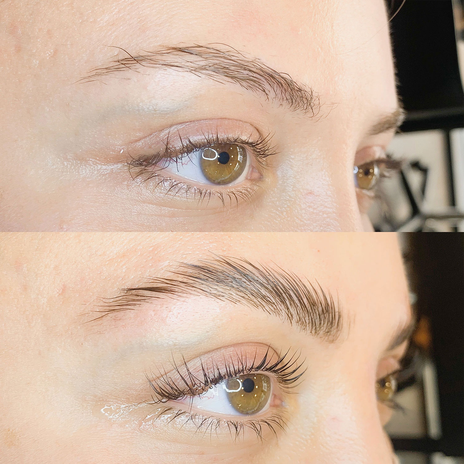 COMBINATION Wimpern und Brow Lifting – Bild 3