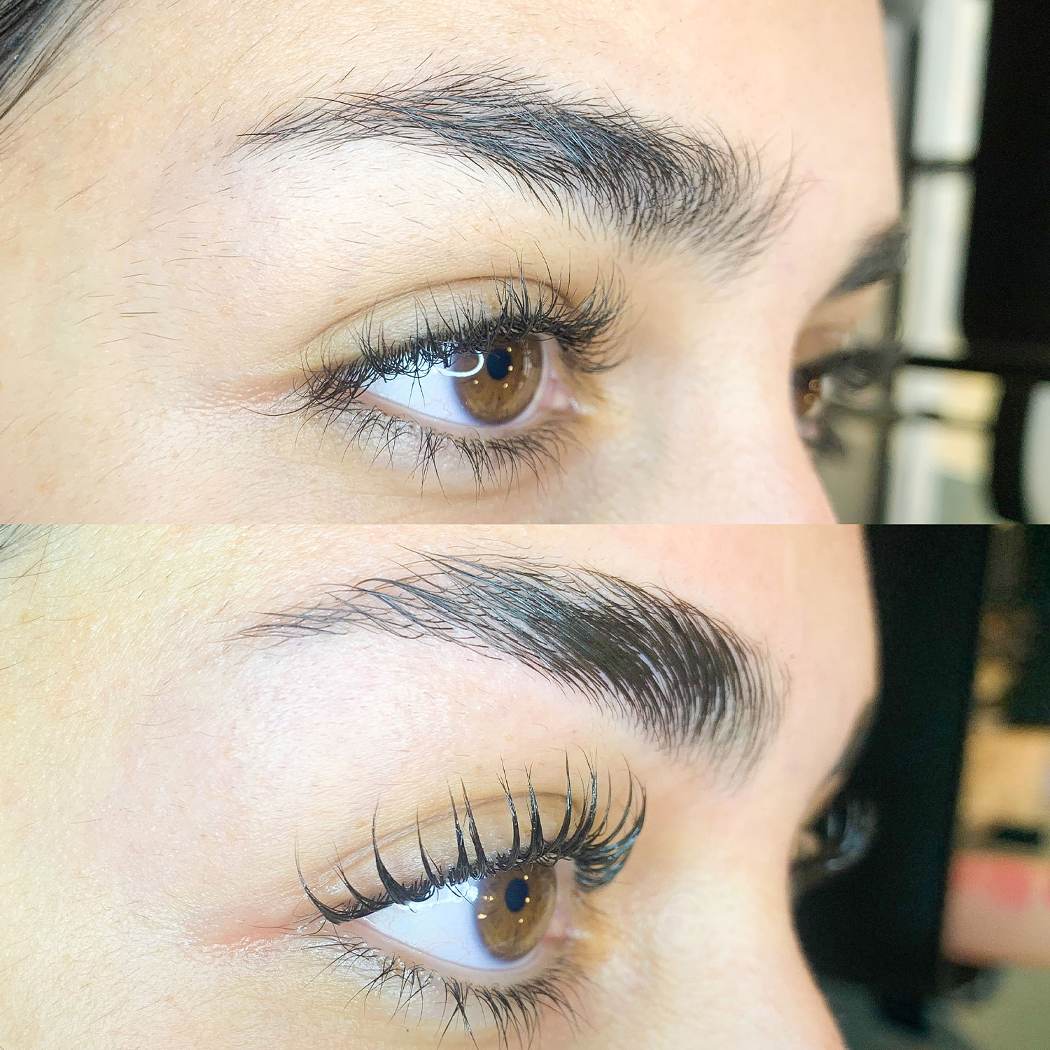 COMBINATION Wimpern und Brow Lifting – Bild 5